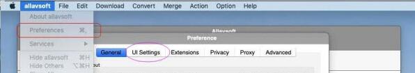 How to Find Preference in Mac Version? 