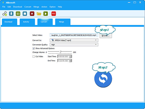 Convert F4V to MP4